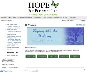 Hope For Bereaved, Syracuse, NY