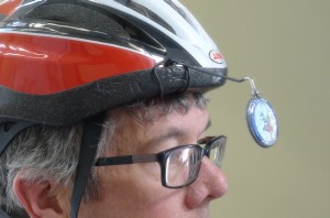 cycling helmet mirror